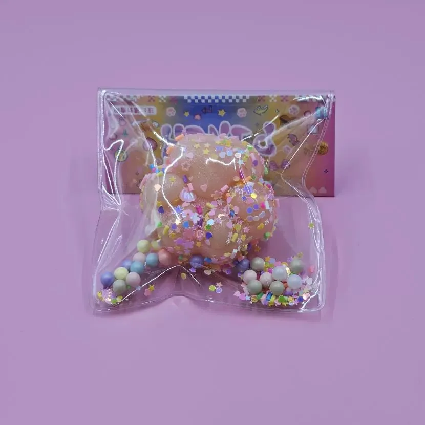 Mini ciondolo di decompressione giocattolo da spremere zampa di gatto per bambini adulti rimbalzo lento antistress rilascio nuovo giocattolo ornamento di moda