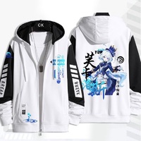 Anime Genshin Impact Furina Hooded Jackets Boys Girls kids New Fashion Outwear Hoodies Sportswear Men Women Unisex hoodies