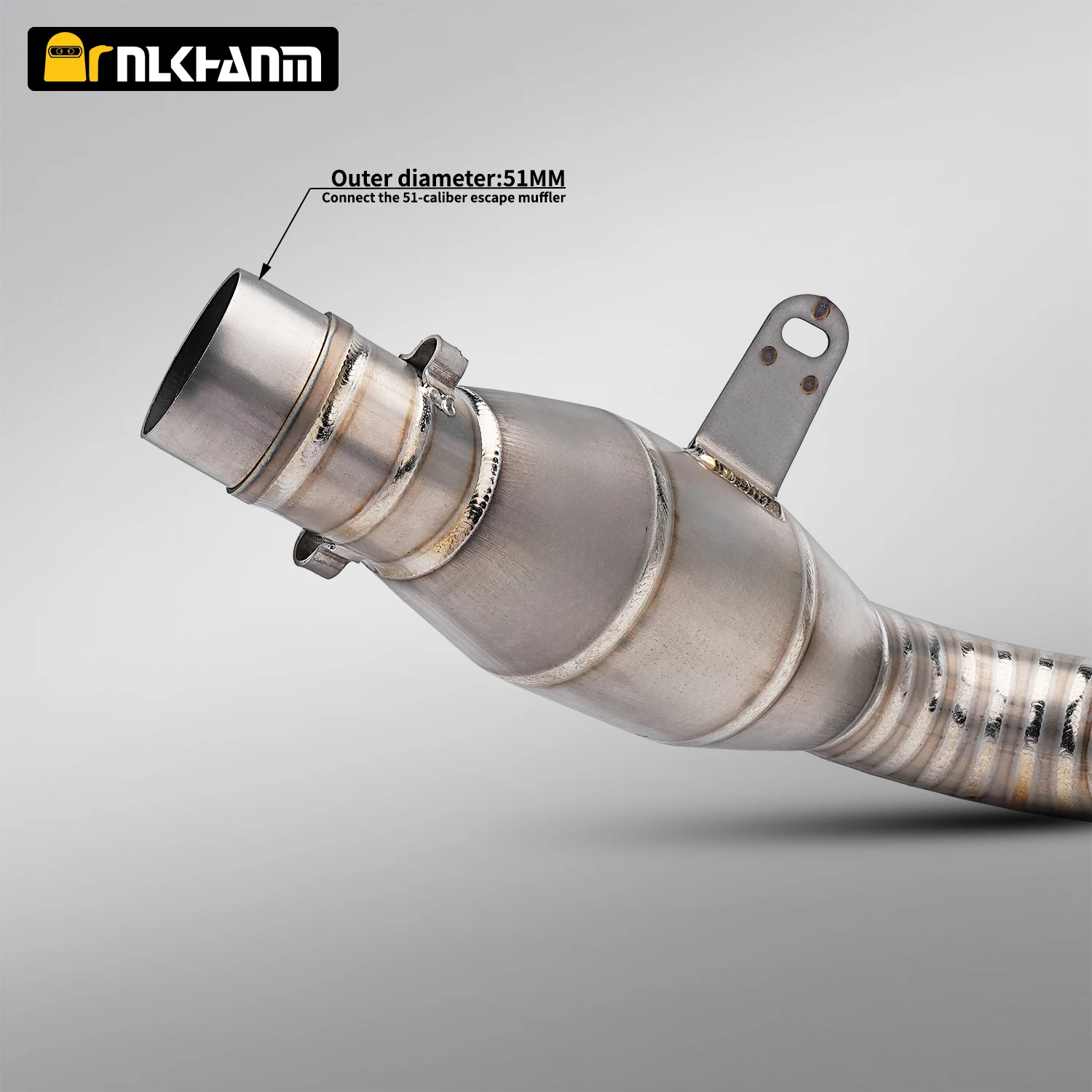 لعادم الدراجة النارية Benelli leoncino 500 Ti. أنبوب سبيكة الهروب موتو ليونسينو BJ500 بدون عادم 2017- #5