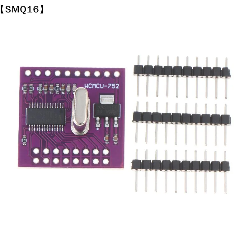 1Set UART Conversion Board Module MCU-752 SC16IS752 I2C/SPI Bus Interface To Dual Channel UART Conversion Board Module【SMQ】