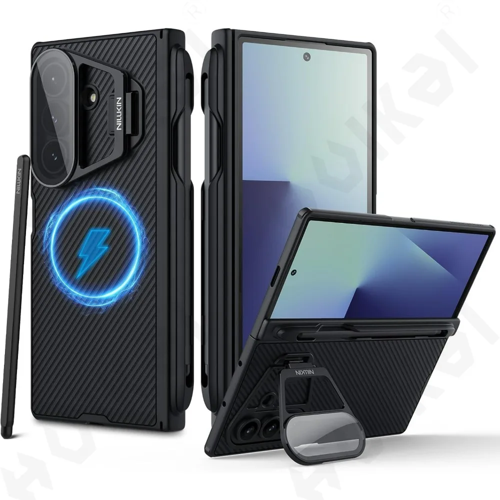 Nillkin Case For Samsung Z Fold 8 Ultra 8 7 Slide Pro Camera Slim Rugged Phone Thin Shockproof Cover