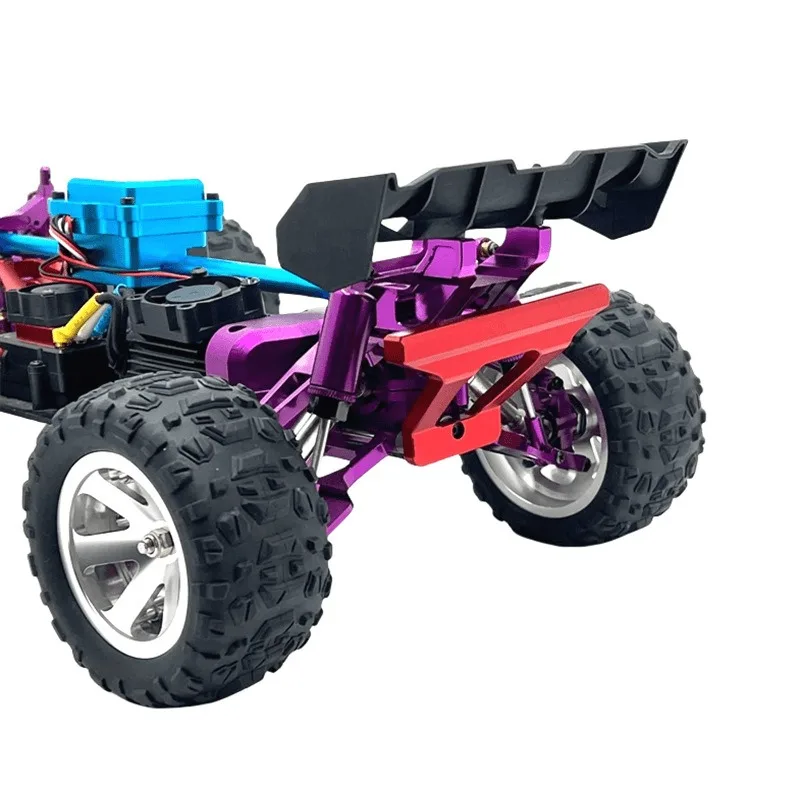 Hyper GO MJX 1/14 14210 14209 RC Car Metal Upgrade OP Accessories Parts Kit Rear Bumper Collision Prevention