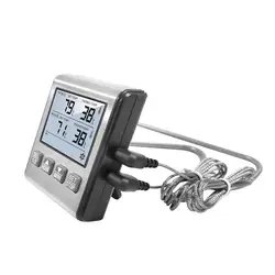 Termometro da cucina digitale temperatura cibo carne cucina BBQ Grill Timer allarme contatore di calore TP710 con sonda per cucinare a casa