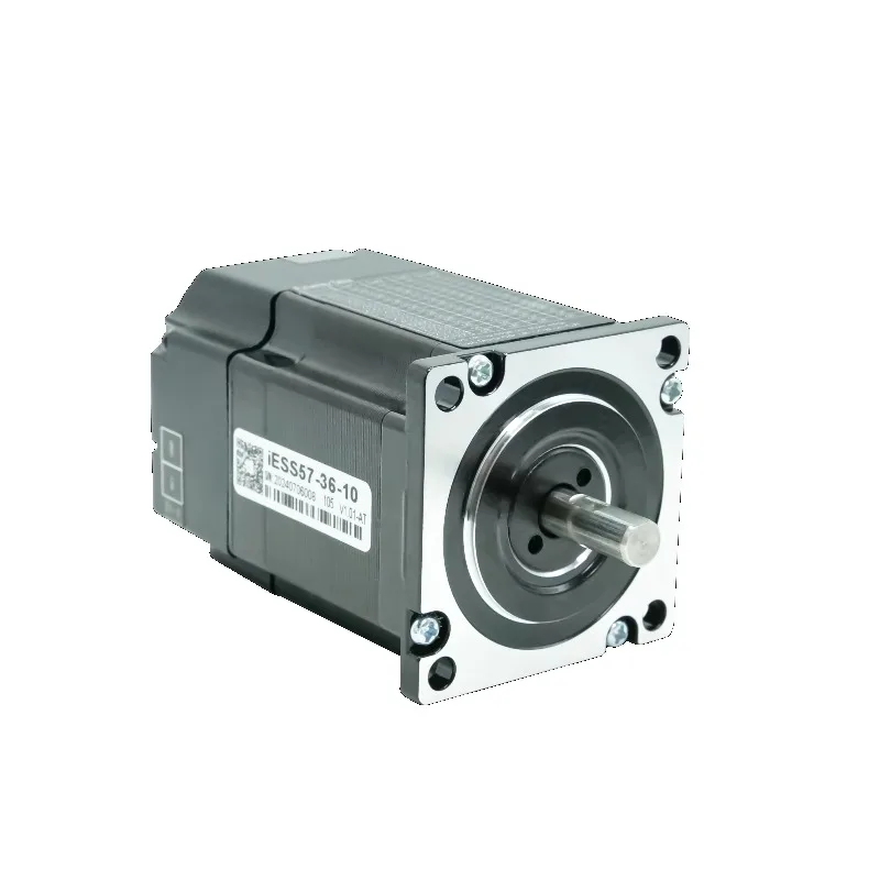 IESS57-36-10-17BC Nema23 Closed Loop 1nm Dc Motor Integrated Driver Washing Machine CNC Encoder Stepper Nema Motor Bottom-wiring