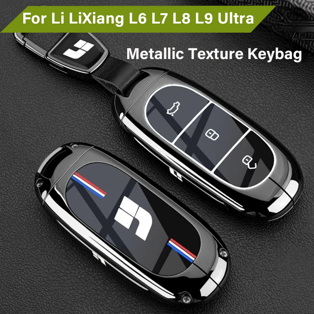 

For Li LiXiang L6 L7 L8 L9 Ultra 2024 Key Set 24 New Ideal Special Car Metal Full Package Buckle Shell