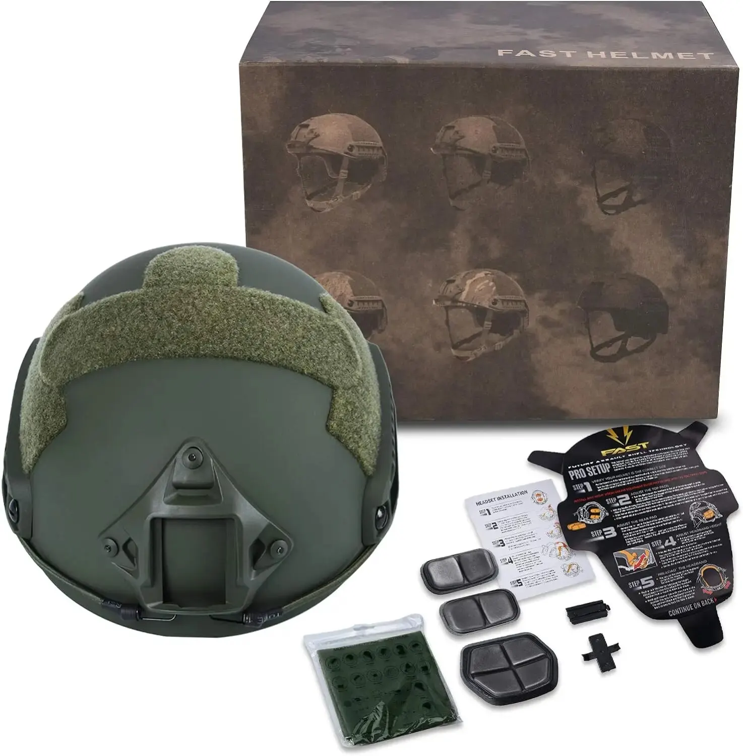 FAST Tactical Protective Helmet Airsoft MH Helmet ABS New Thickened Outdoor PJ Air Gun Shooting CS Protective Equipment