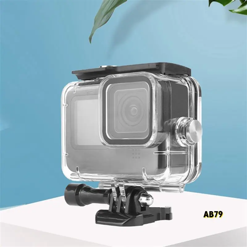 

4X Diving Case Housing For Go Pro 11 10 9 Black Action Camera Underwater 45M Protection Shell Action Camera Accessories