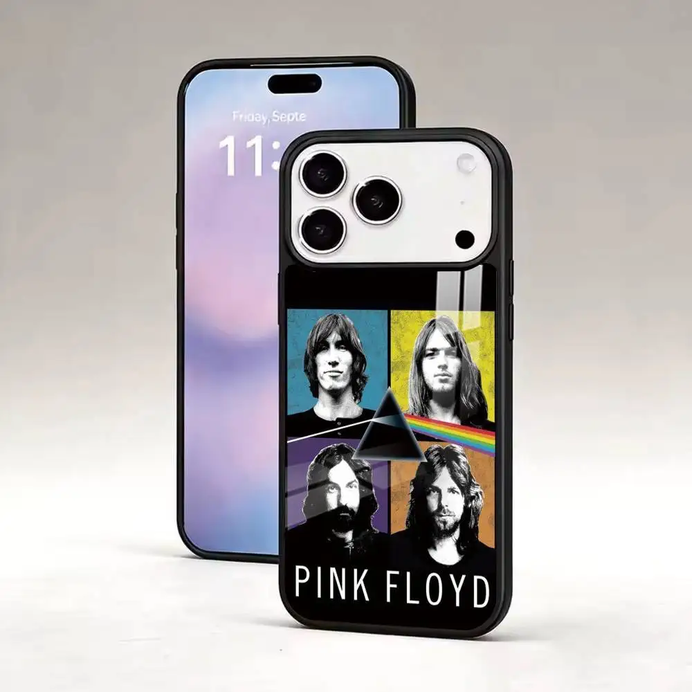 P-Pink-es Band F-Floyd-D  Phone Case For iPhone17,16,15,14,13,12,11 Plus,Pro Magnetic Supports Magnetic Wireless Charging