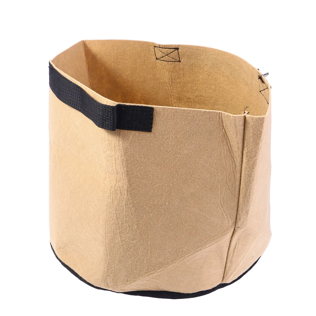 5 Gallon Nutrient Bag Non Woven Breathable Aeration Fabric Container for Vegetables Herbs Flowers Root Health Nursery