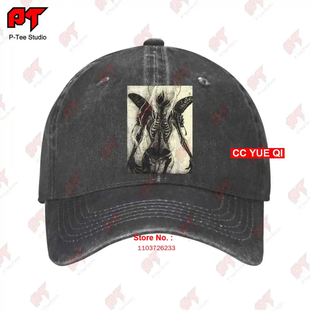 

Dark Art Grunge Goth Occult Gothic Aesthetic Girl Horror Baseball Caps Truck Cap XZNJ