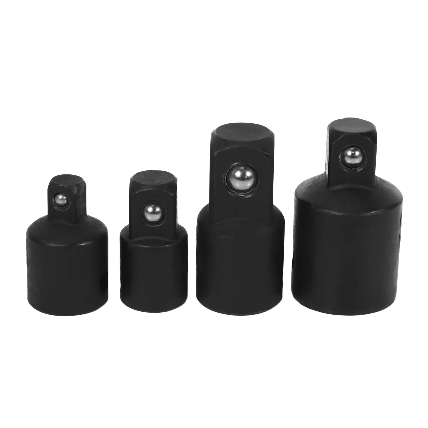A21Q -3 Stück Sechskantraum für Adapter-Stecknuss-Adapter-Steckschlüssel 1/4 Zoll, 1/2 Zoll, 3/8-Stecknuss-Adapter und 4 Stück 1/4 bis 3/8 x 3/8 bis 1