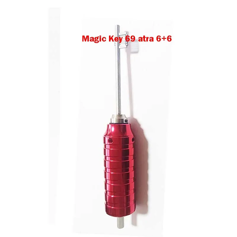 

Newest Tools Magic Key Tool ATRA 6+6 Atra 6 6 Double Bit Locks Master Key Decoder Lock Pick Set Locksmith Tool