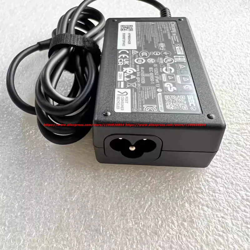 A20-065N3A الأصلي 65 واط 20 فولت 3.25A USB نوع C محمول التيار المتناوب تيار مستمر محول شاحن ل MSI قمة E13 الوجه Evo A12MT-010FR امدادات الطاقة