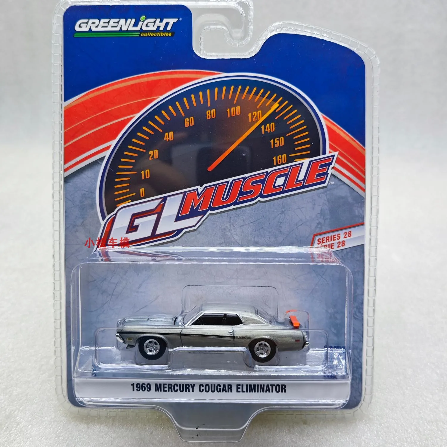 

GREENLIGHT 1:64 1969 MERCURY COUGAR ELIMINATOR Collection die cast alloy car model decoration gift