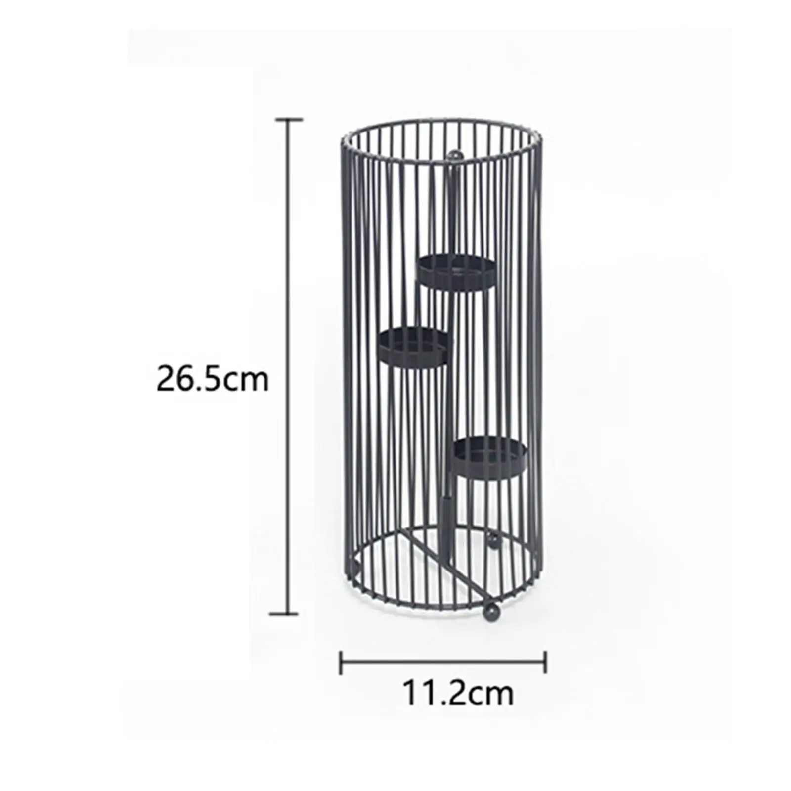 Candle Holders Candelabra,3 Heads Home Metal Cage Candlestick ,Candles Stand for Farmhouse Mantel Livingroom Christmas