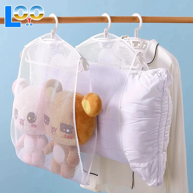Сетка для сушки на открытом воздухе, ветрозащитный держатель для подушки, вешалка для одежды на балконе, многофункциональный инструмент для чистки, креативные товары для дома