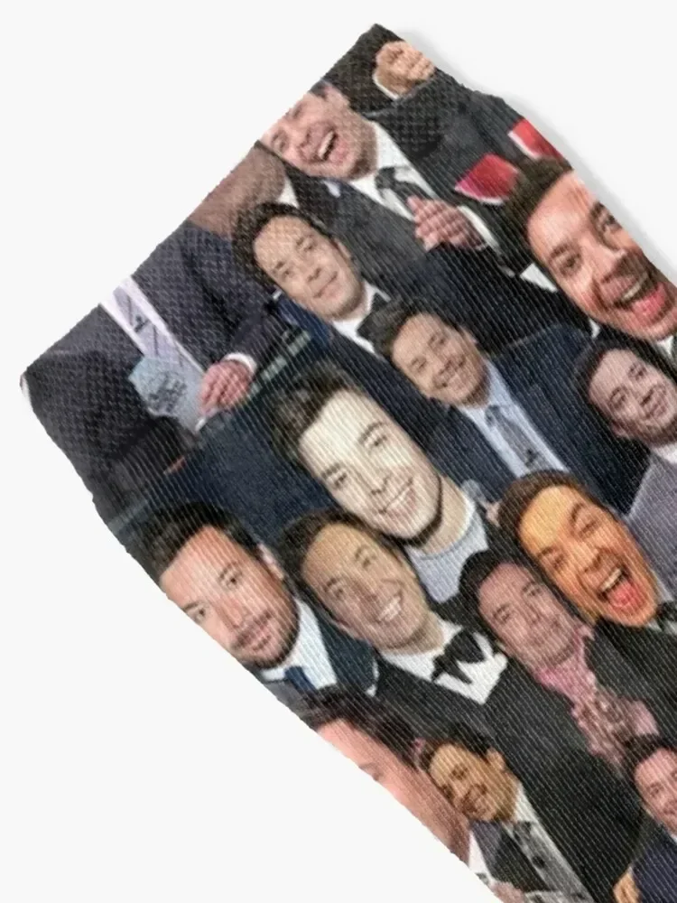 Jimmy Fallon Collage Socks designer Run halloween Socks For Women Men's