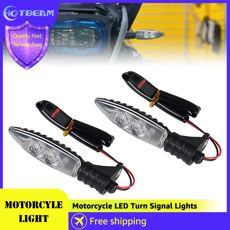 

Motorcycle LED Turn Signal Light Front Indicator Blinker Lamp For BMW G310GS G310R F 650 700 800 GS K 1200 R Turn Signal Lamps