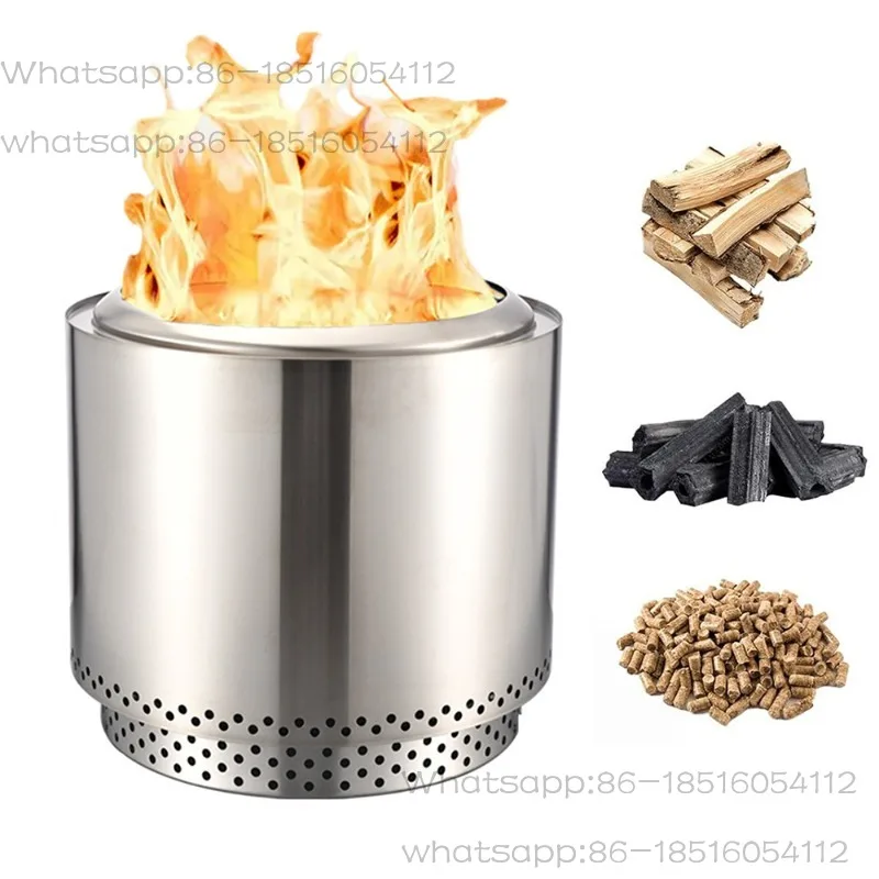 Outdoor Camping Stainless Steel Fire, Wrought Iron Hand Warmer Courtyard Outdoor Camping