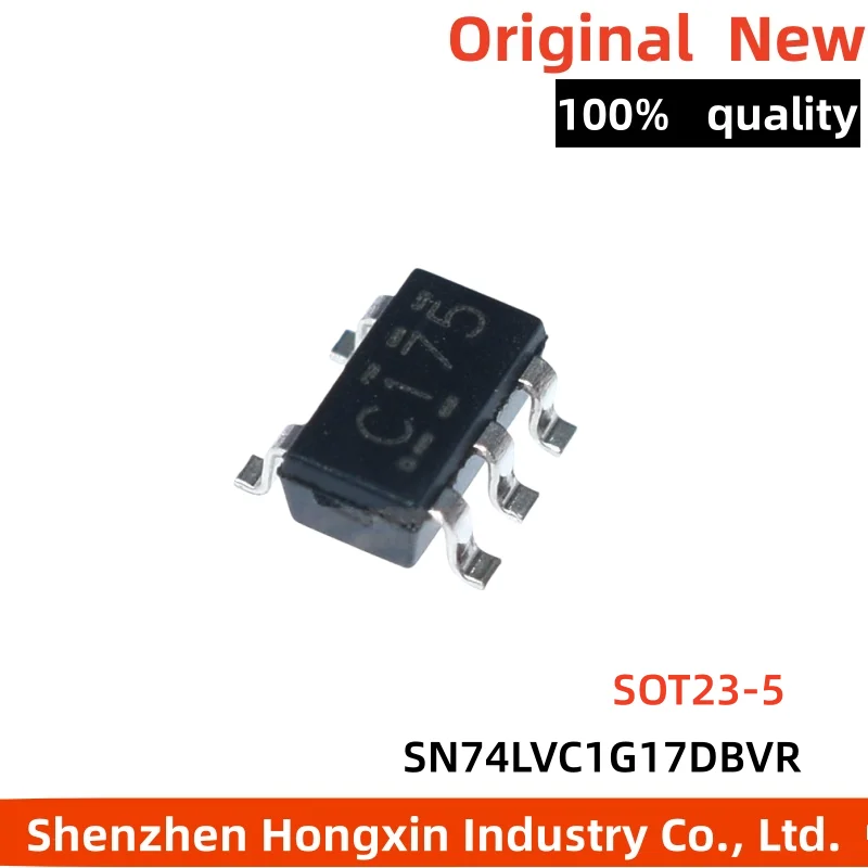 10 pieces of SN74LVC1G14 17 08 04 02 07 00 32 66 125 126DBVR single channel Schmitt trigger buffer patch SOT23-5