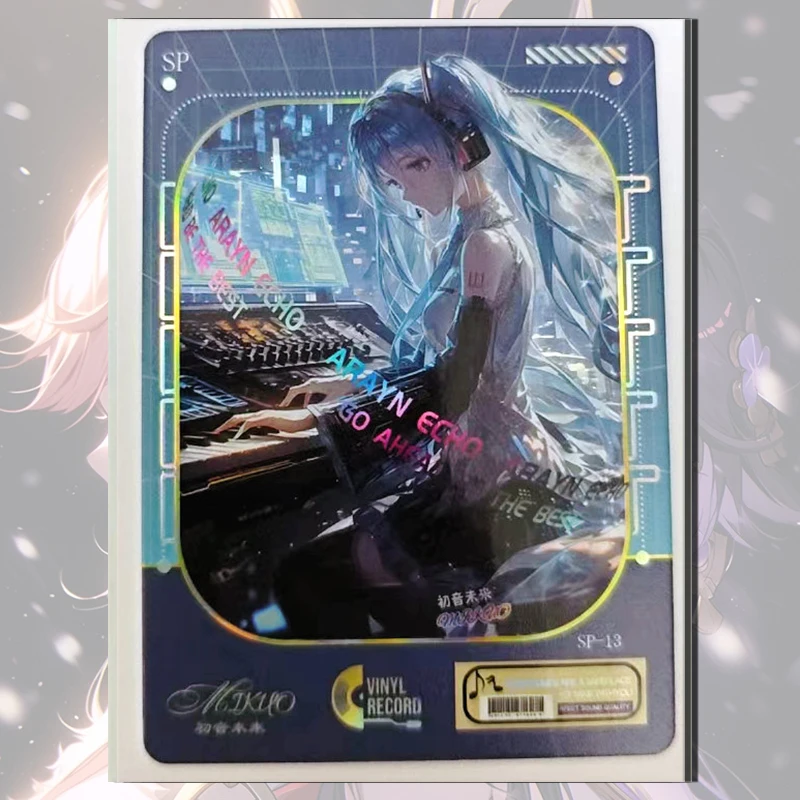 Goddess Story era ACG SP card Kamisato Ayaka Raiden Shogun Kafka Hatsune Miku boy Toy collection Birthday Christmas gifts