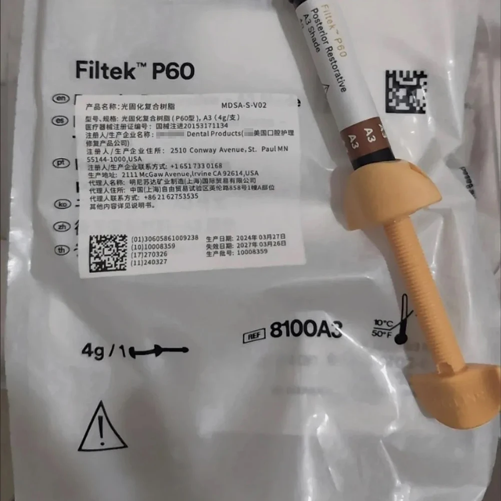Valux Plus Dental Composite Resin Filtek P60 Universal Anterior Posterior Restorative Light Cure Adhesive Paste Glue Agent Gel
