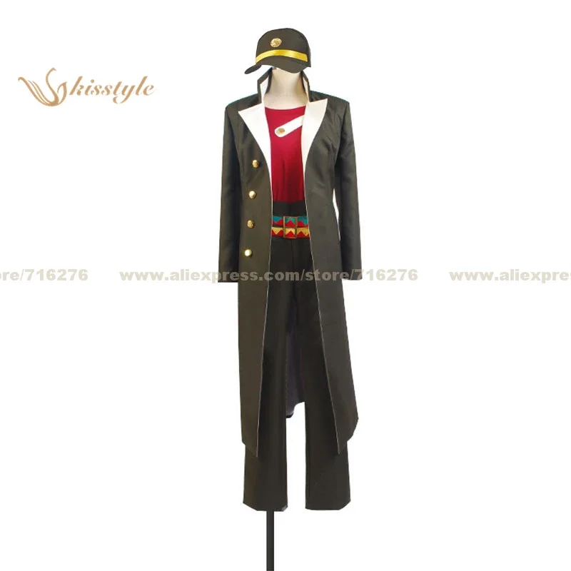 

Kisstyle Fashion JJoJo's BBizarree Adventure Yoshikage Kira Uniform Cosplay Clothing Cos Costume,Customized Accepted