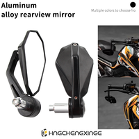 Motorcycle Rear View Mirrors Anti-Glare HD Motorbike Handlebar End Side Mirror for Scooters ATV Bike Motorcycles  7/8\