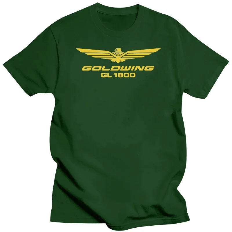 2024 Hot Sales Men\'S Short Sleeve O-Neck Summer Tops Tees T Shirt Japan Motorcycle Hon Goldwing Gl1800 Gl 1800 Black TShirt sale