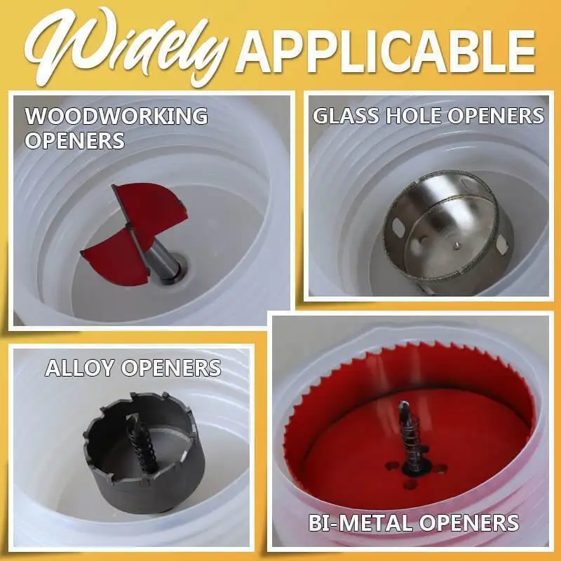 Electric Hammer Drill Dust Collector Hole Opener Dust Collector Cover Dustproof Hole Saw Drill Bit Cover Hand Tool Accessories