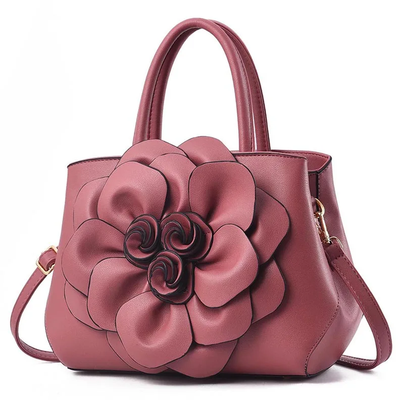 Women Bags Luxury Handbags Famous Designer Women Bags Casual Tote Designer High Quality 2022 NEW Flowers Interior Slot Pocket