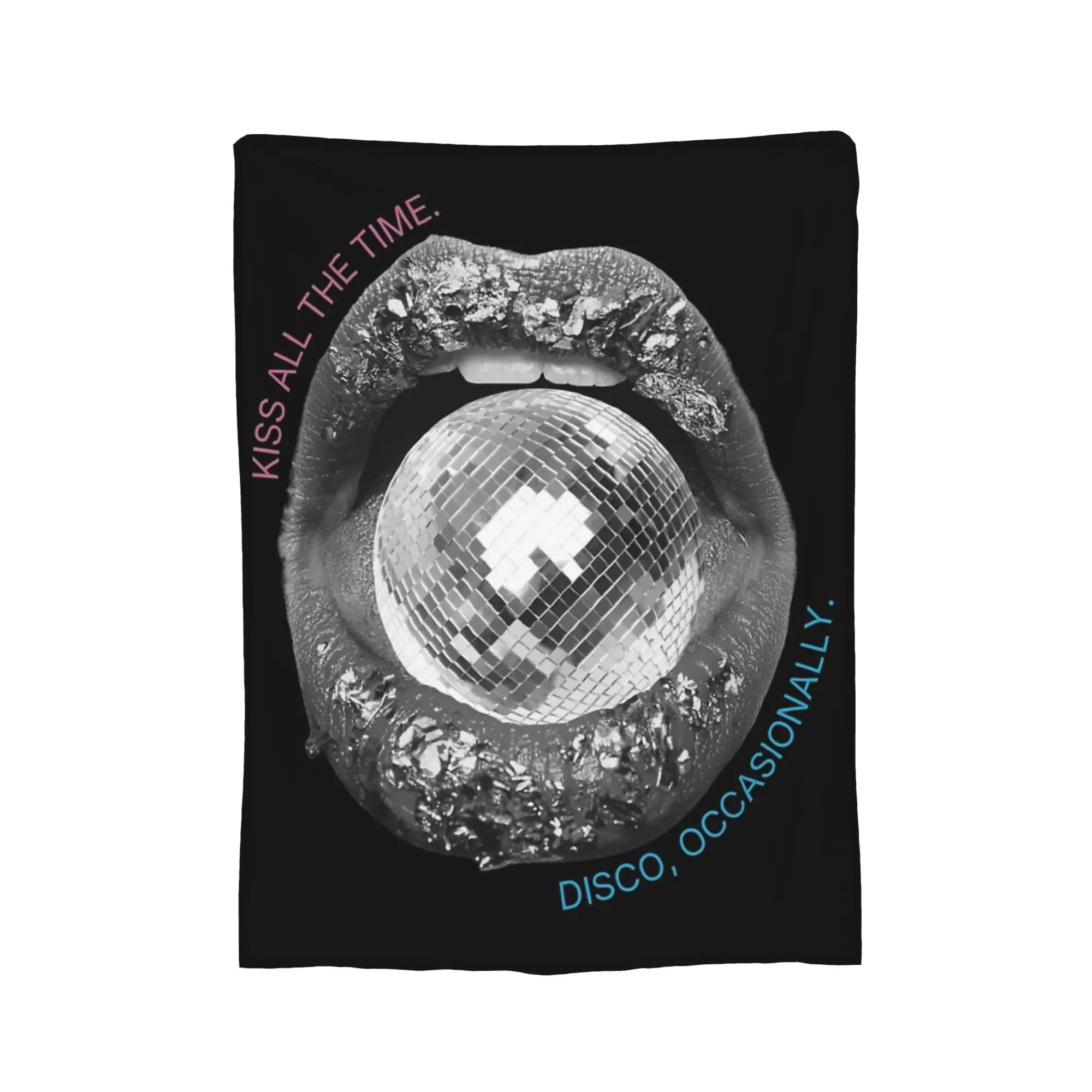 Harrys Styles Kiss All the Time Disco Occasionally Blanket Velvet Aperture Warm Throw Blanket for Bed Office Bedding Throws