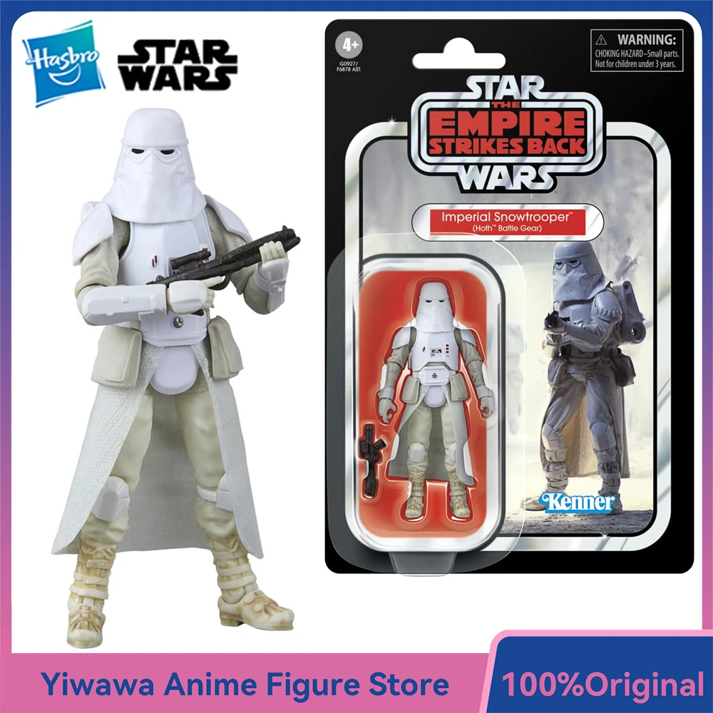 

[В наличии] Hasbro STAR WARS The Vintage Collection Imperial Snowtrooper (годная боевая экипировка), 3,75-дюймовая экшн-фигурка, модель игрушки