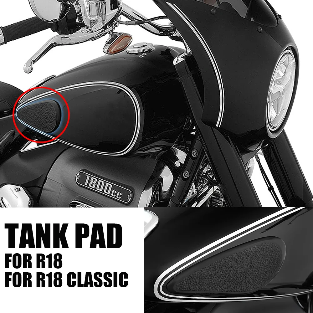 

Motorcycle Modification Accessories Side Fuel Tank Pads Classic Waterproof Stickers For BMW R18 R 18 R 18 Classic 2020-