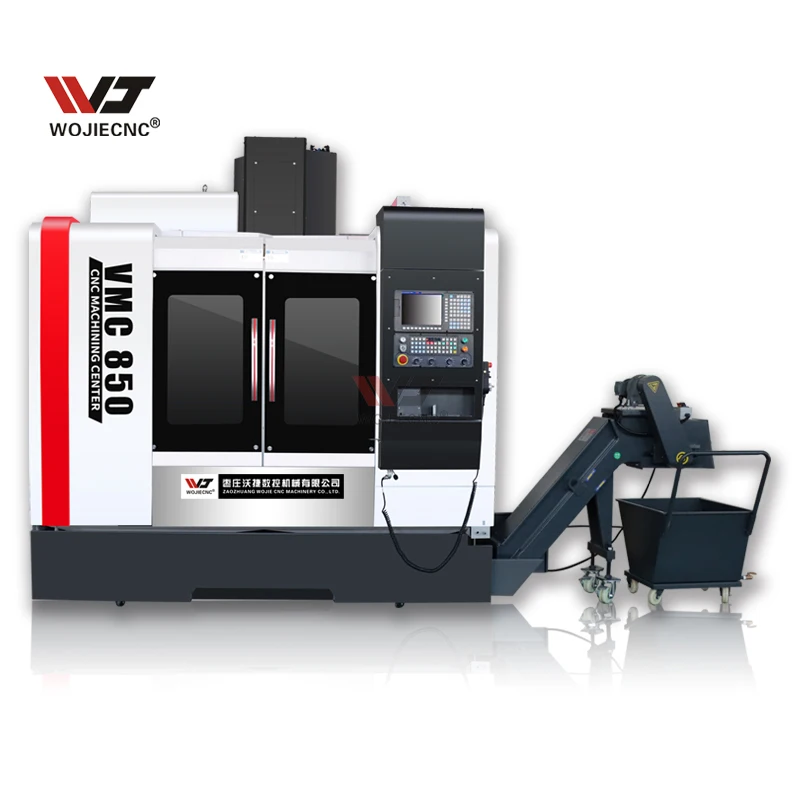 Wojie جديد وصول VMC 850 تايوان 5 محور التصنيع باستخدام الحاسب الآلي قاطعة المطحنة مركز الآلات المعدنية مع مبدل أداة أوتوماتيكية