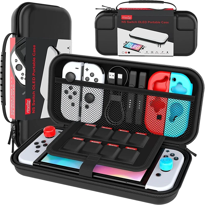 Tragetasche, kompatibel mit dem Nintendo Switch/Switch OLED-Modell, Switch-Tasche mit schützender Reise-Tragetasche