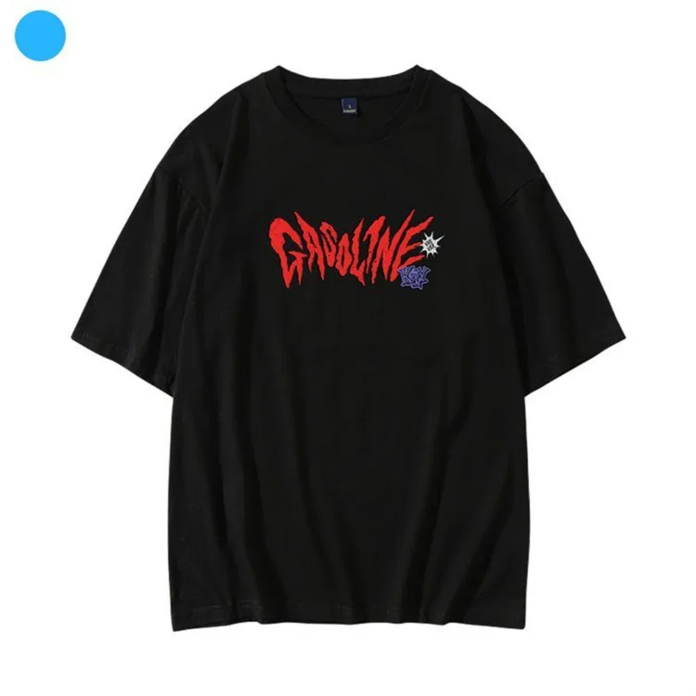 KPOP SHINee Key New Album Gasoline Same Short Sleeve T Shirt Women Men Aesthetic Graphic Tshirt Cotton Tees Streetwear