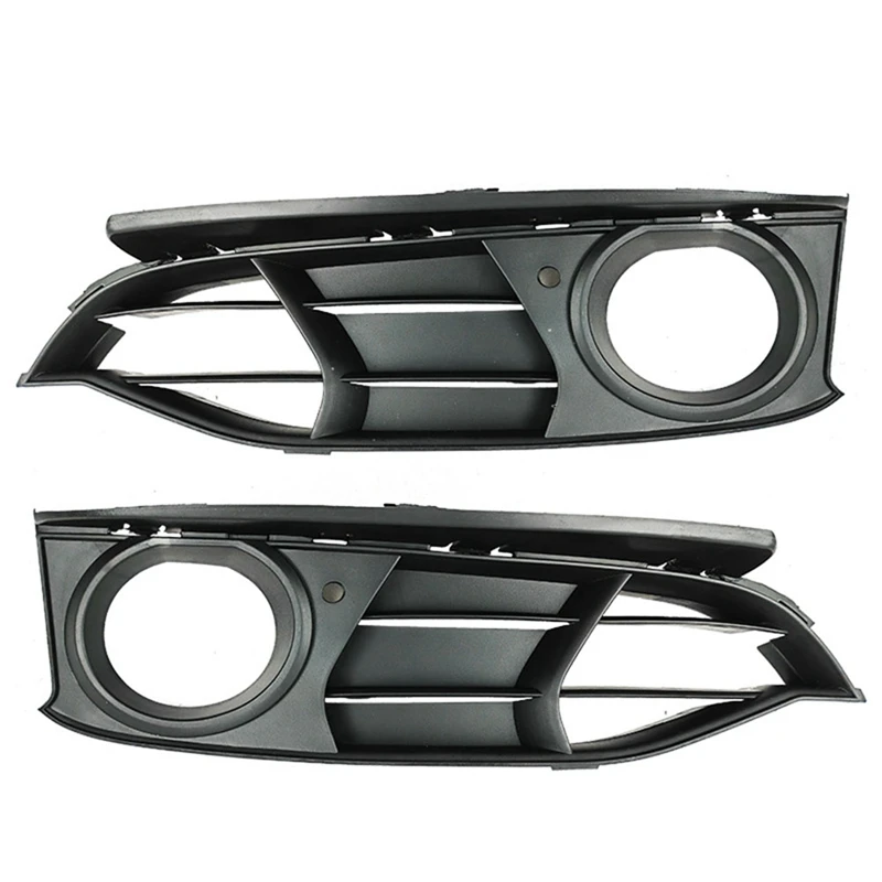 

1Pair Front Bumper Fog Lights Mesh Grille Cover Trim(LH+RH)51117293797 51117293798 For BMW 3 Series GT F34 2013-2016 Parts