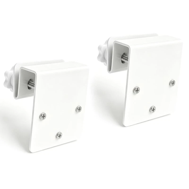 T24C 2 Pack Gutter Mount Bracket For Eufy Security Solocam S340/E30/E42 And 4G LTE Cam S33, Stainless Steel Gutter Mount