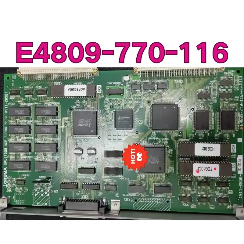 New E4809-770-116 OPUS7000 ACP BORAD 7030 circuit board A911-2850 in stock for quick delivery