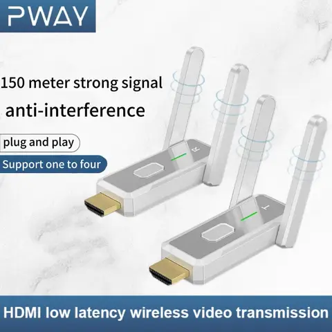 1080P 150M Wireless HDMI Audio and Video Transmitter Receiver Extender Camera Laptop PC PS3/PS4 To TV Monitor