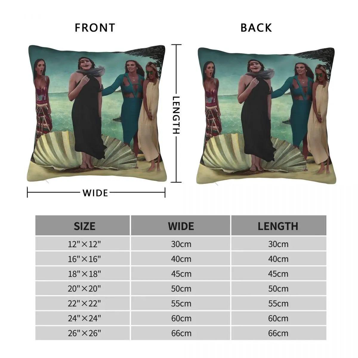 Real Housewives Of Shock Wave Square Pillowcase Polyester Linen Velvet Pattern Zip Decorative Pillow Case Car Cushion Cover