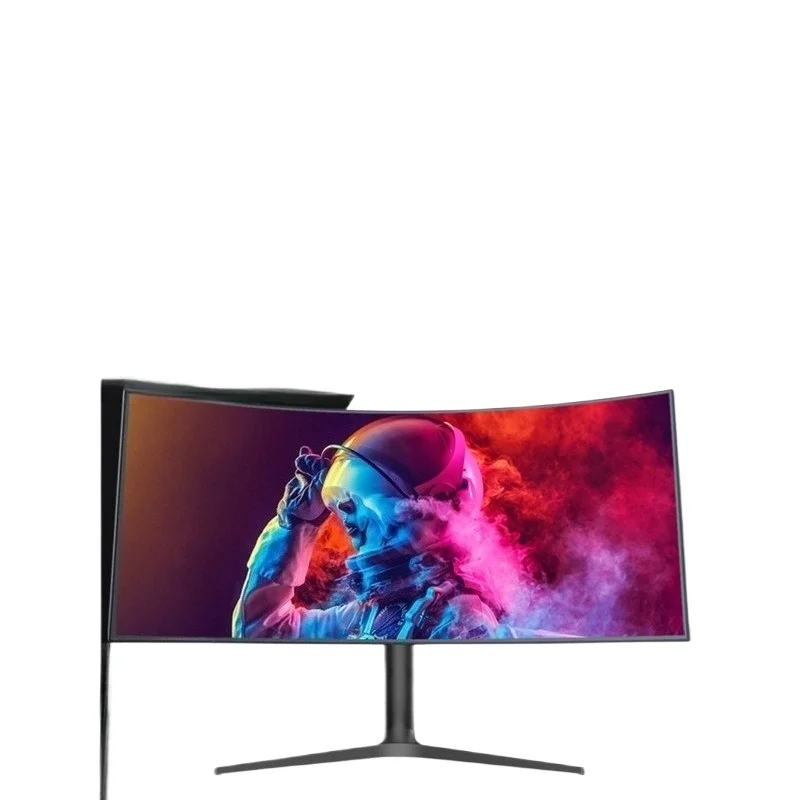 

38-Inch monitor 34 hairtail screen 4K144hz curved surface 49 computer desktop IPS e-sports 21:9 screen 40-inch 5K