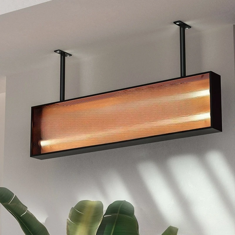 

Hanging corrugated acrylic light box door head photo billboard wall