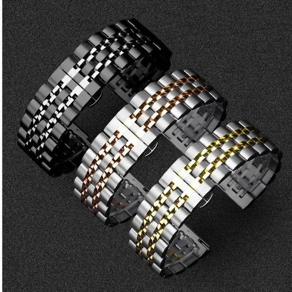 Stainless Steel Band for Samsung Galaxy watch 7/6 Classic 47mm 43mm watchband metal belt galaxy watch 4/5/6 40mm 44mm 45mm strap