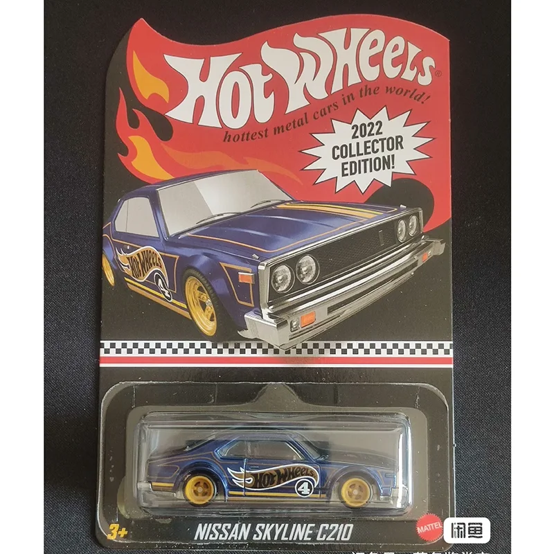 Hot Wheels 2022 RLC Collector Edition 1/64 NISSAN SKYLINE C210 Diecast Cars