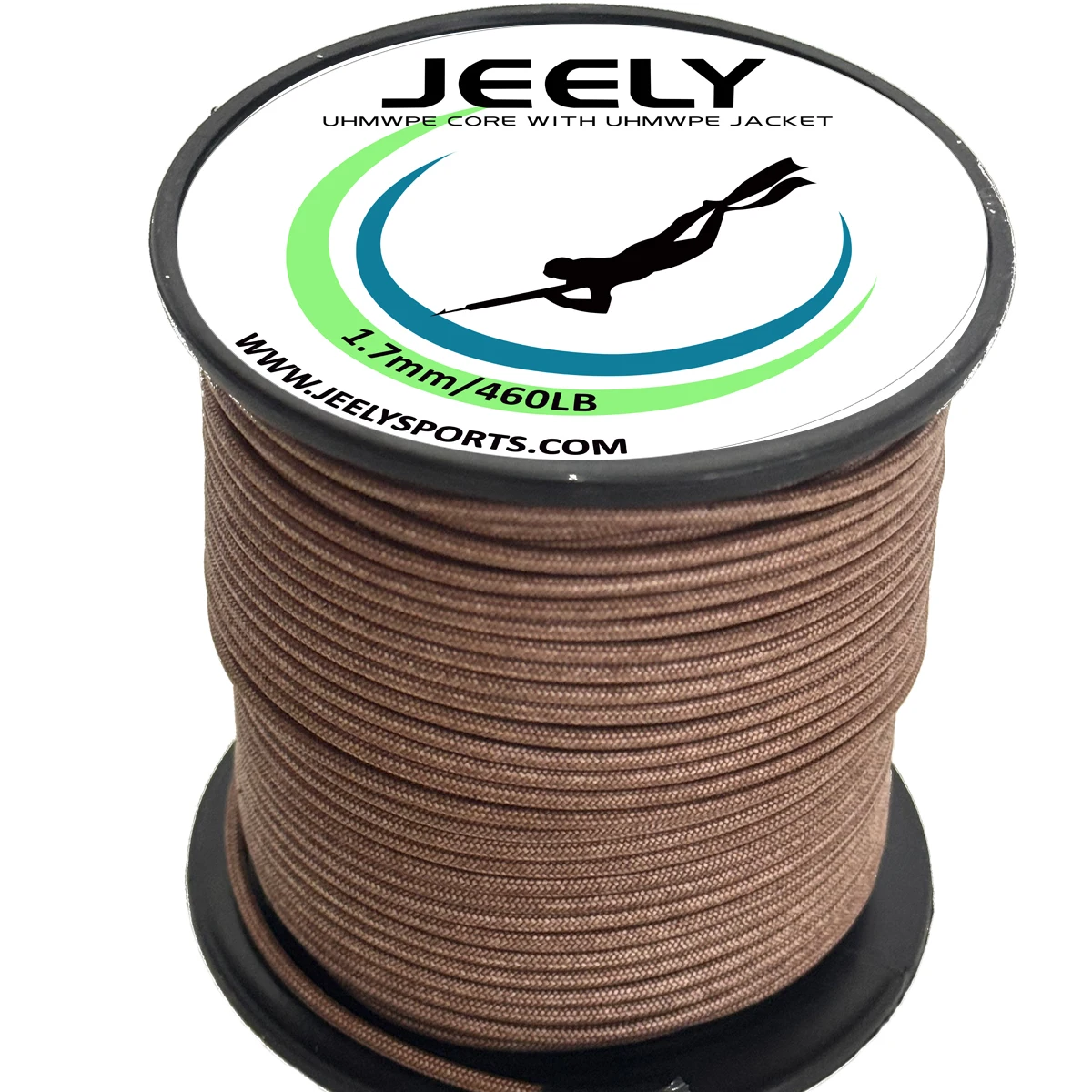 1.7mm 50m UHMWPE Fiber Spearfishing Gun Wishbone Rope