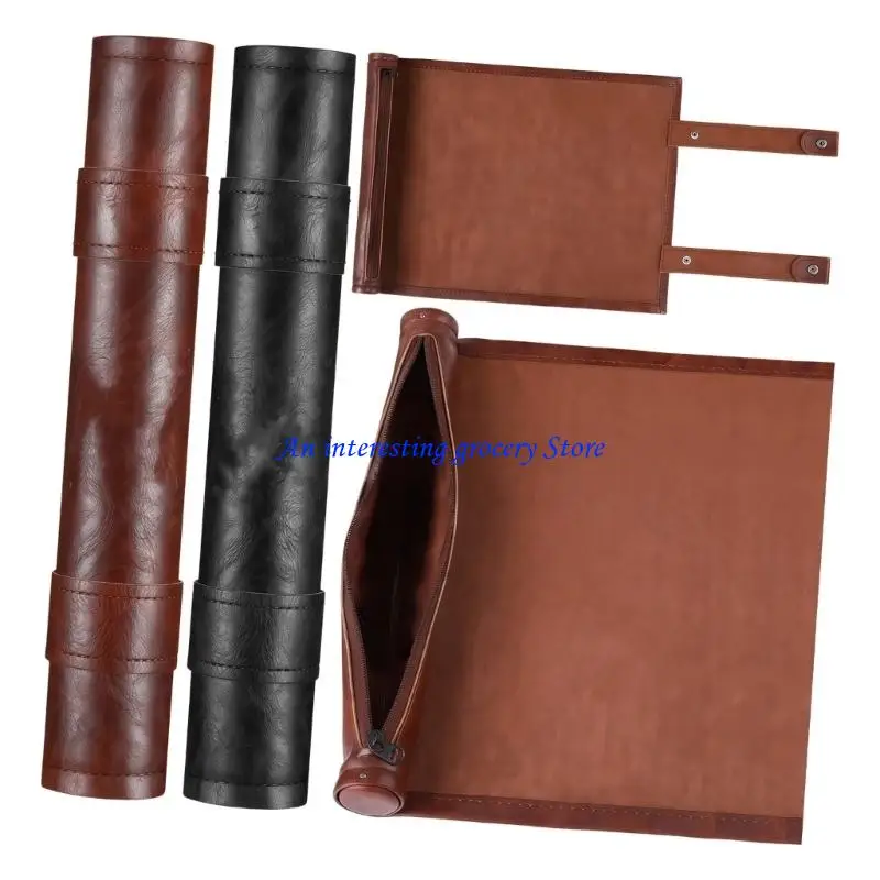 652D Quick Setup Rolling Game Mats for Backgammon Craps and Other Table Game