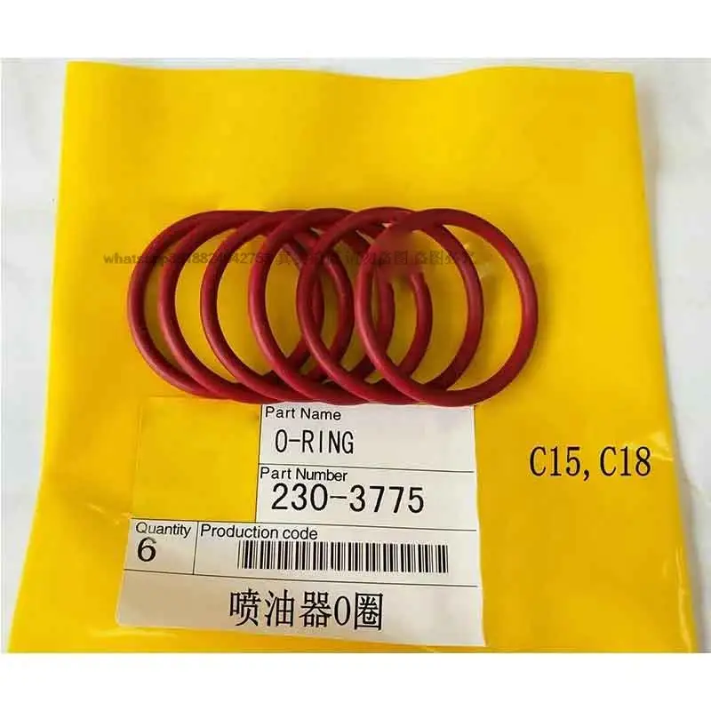 

Grader excavator parts and accessories for C15 C18 engine injector O-ring 2303775 230-3775