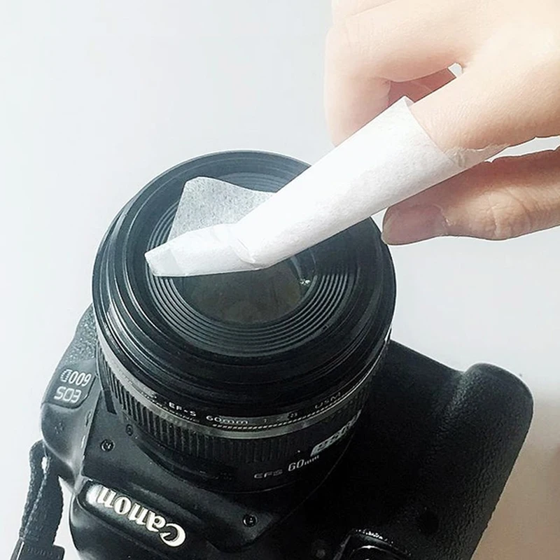 100 ورقة لينة عدسة الكاميرا البصريات الأنسجة تنظيف مناديل ورقية نظيفة كتيب طالب القرطاسية لوازم اكسسوارات